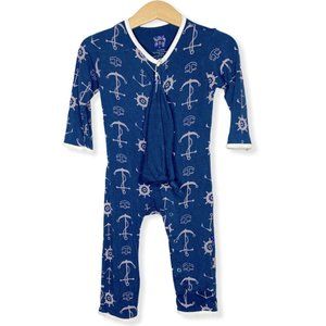 OG Kickee Pants TWILIGHT ANCHOR Coveralls With Hat
